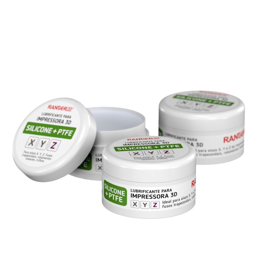 Lubrificante de Silicone com PTFE para eixos XY e Z Lubrificante de Silicone com PTFE para eixos XY e Z